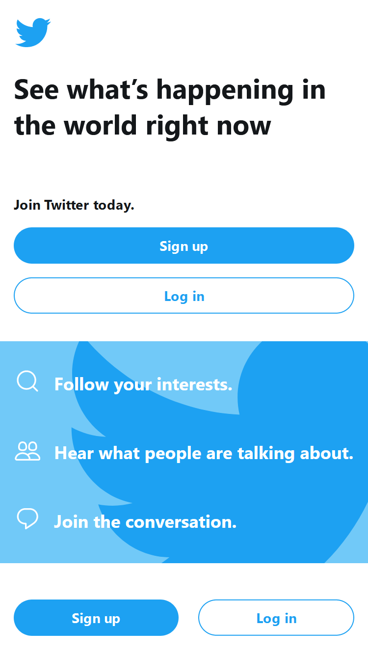 On Twitter usernames